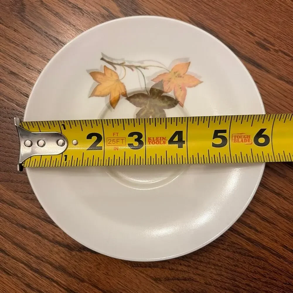 Vintage Texas Ware Melmac Autumn Maple Leaf 6